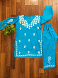 Azure sky kurta with pant