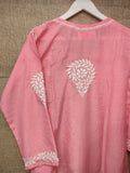 Babool pink muslin kurta