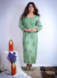 Green Modal Kurta