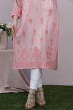 Peach Kota Tone To Tone Kurta