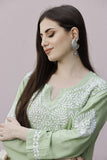 Myra Modal Gharara Set - Pista Green