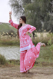 Myra - Modal Gharara Set - Pink