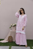 Myra - Modal Gharara Set - Baby Pink